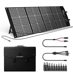 ELECAENTA 120W Foldable Solar Panel Charger