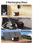 MARBERO 111Wh Portable Solar Generator with Panel