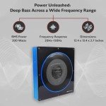 Rockville RW10CA 10" 800W Slim Active Subwoofer