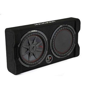 Kicker 12" Thin Subwoofer with Passive Radiator