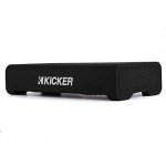 Kicker 12" Thin Subwoofer with Passive Radiator