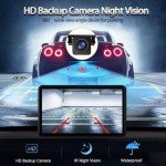7" Wireless Touchscreen Car Stereo with Backup Camera