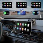Madoec 9" Wireless Apple CarPlay & Android Auto Screen
