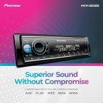 Pioneer MVH-S522BS Bluetooth Car Stereo with AUX/USB