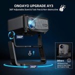 ONOAYO AY3 Mini Projector with WiFi and Bluetooth