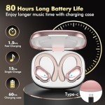 Bluetooth Wireless Earbuds with 80hrs Playback and Noise Canceling