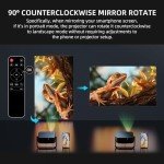 ONOAYO AY3 Mini Projector with WiFi and Bluetooth