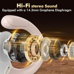 Bluetooth Wireless Earbuds with 80hrs Playback and Noise Canceling