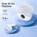 HKERR Wireless Earbuds with Noise Cancelling & Bass