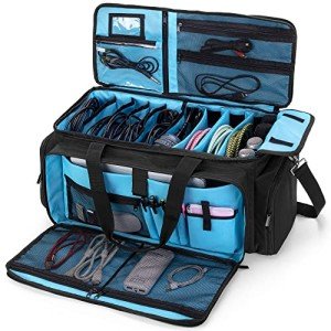 HODRANT Large DJ Gear Storage Bag - Black