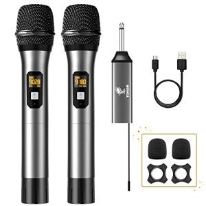TONOR UHF Dual Wireless Microphone System