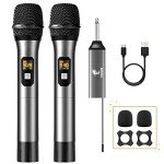TONOR UHF Dual Wireless Microphone System