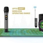 TONOR UHF Dual Wireless Microphone System
