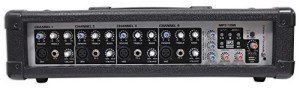 Rockville 1800W 4-Channel Mixer Amplifier with USB