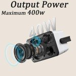 MWAU 400W Outdoor Bluetooth Speakers (2-Pack)