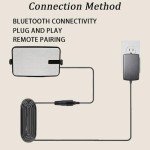 MWAU 400W Outdoor Bluetooth Speakers (2-Pack)