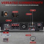 Pyle Bluetooth Power Amplifier - 3000W Audio Receiver