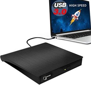 Gotega USB 3.0 Portable External DVD Drive