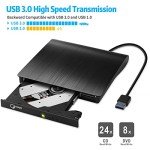 Gotega USB 3.0 Portable External DVD Drive