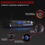 Pyle Bluetooth Power Amplifier - 3000W Audio Receiver