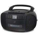 GPX Portable AM/FM Boombox with CD & Cassette