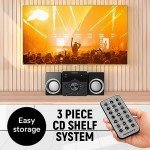 Magnavox MM442 Bluetooth CD Shelf System with Remote