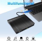 Gotega USB 3.0 Portable External DVD Drive