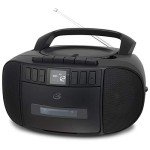 GPX Portable AM/FM Boombox with CD & Cassette