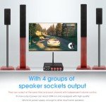4-Channel Bluetooth 50W Home Audio Amplifier