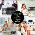 Magnavox MM442 Bluetooth CD Shelf System with Remote