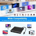 Gotega USB 3.0 Portable External DVD Drive
