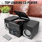 Magnavox MM442 Bluetooth CD Shelf System with Remote