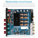 4-Channel Bluetooth 50W Home Audio Amplifier