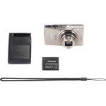 Canon PowerShot ELPH 360 Digital Camera - Silver