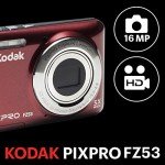 Kodak PIXPRO FZ53-RD 16MP Digital Camera - Red
