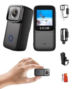SJCAM C200 Mini 4K Action Camera with Accessories