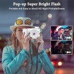 64MP 4K Camera with 16X Zoom and Flash