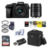 Panasonic Lumix G7 Mirrorless Camera Bundle with Lenses