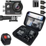 REMALI 4K Ultra HD Waterproof Action Camera Kit