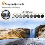 K&F Concept 67mm Adjustable ND Lens Filter