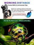 Apexel Macro Photography Lens for Smartphones