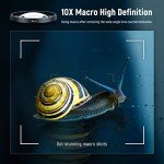 NEEWER 18mm Wide Angle & 10x Macro Lens for Canon G7X Mark III