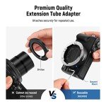 NEEWER 18mm Wide Angle & 10x Macro Lens for Canon G7X Mark III