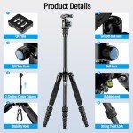 Sirui Compact 54.3" Carbon Fiber Travel Tripod