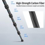 Sirui Compact 54.3" Carbon Fiber Travel Tripod