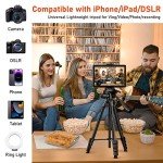 68" Tripod for Phones, Tablets, and Cameras
