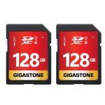 GIGASTONE 128GB SD Card Pack for Cameras