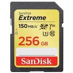 SanDisk 256GB Extreme SDXC Memory Card - 150MB/s