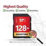 GIGASTONE 128GB SD Card Pack for Cameras