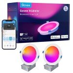 Govee 4-Inch Smart RGBWW LED Recessed Lights